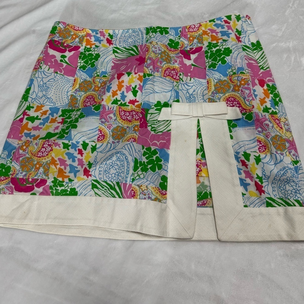 Rare Lilly Pulitzer Colorful Patterned Women's Skort